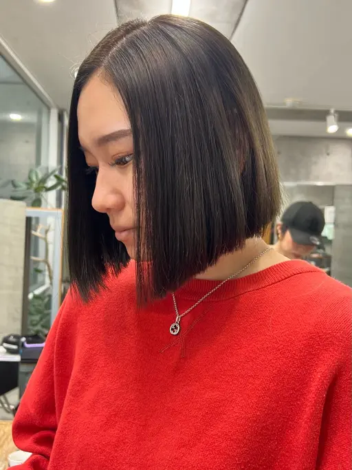 🌈ブリーチなしで綺麗にしたい方向け🌈カット＋ワンカラー＋つるつるトリートメント/6000円