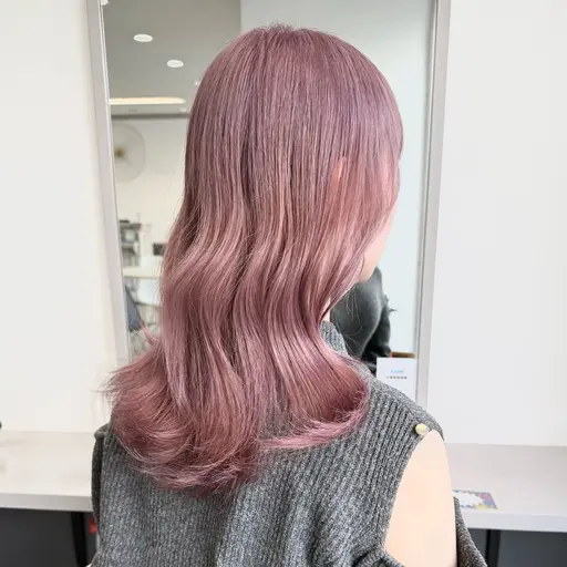 【5月限定!!✨】艶髪ハイトーンメニュー💎ケアブリーチダブルカラー+骨格補正カット+質感再生トリートメント
