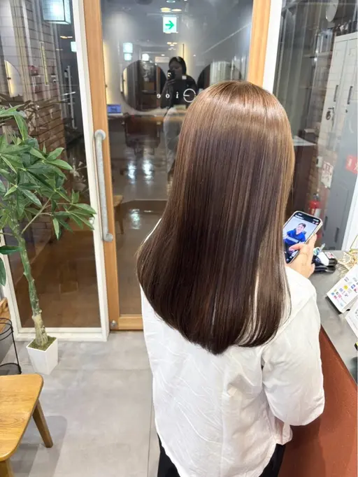 【土日3名限定】髪質改善矯正+ケアトリートメント🫧