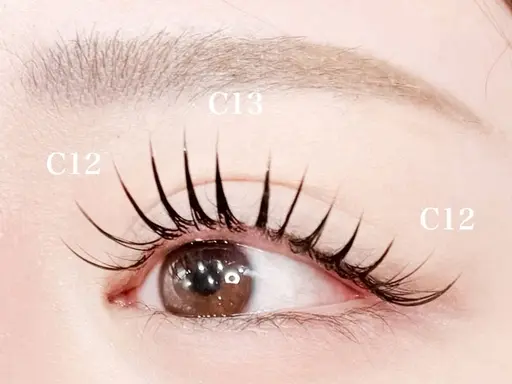 🤍【オフあり】まつ毛エクステ（フラットラッシュ）120本🪽✨