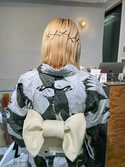 【夏祭りに🏮👘】浴衣着付け+ヘアセット❣️