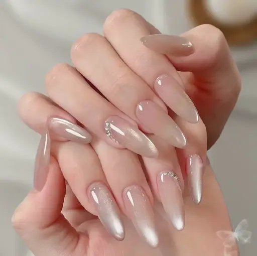 キラキラ マグネットネイル