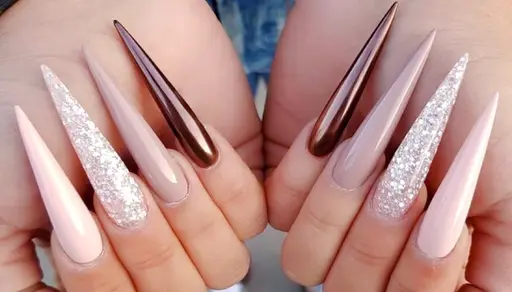 🧚🏻‍♀️シンプルネイルロングフルチップコース🧚🏻‍♀️【LA発アプレ使用】 ¥8500(オフあり)