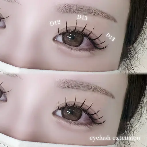 【練習モデル】オフありフラットラッシュ160本🤍˖ ࣪⊹