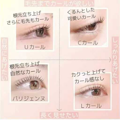 【まつげパーマ】ロッド選べるマツパ★ラッシュリフト上↑¥3380