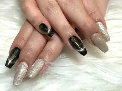 【練習モデル】🐶ハンドネイル🐶オフなし🐶マグネットネイル🐶