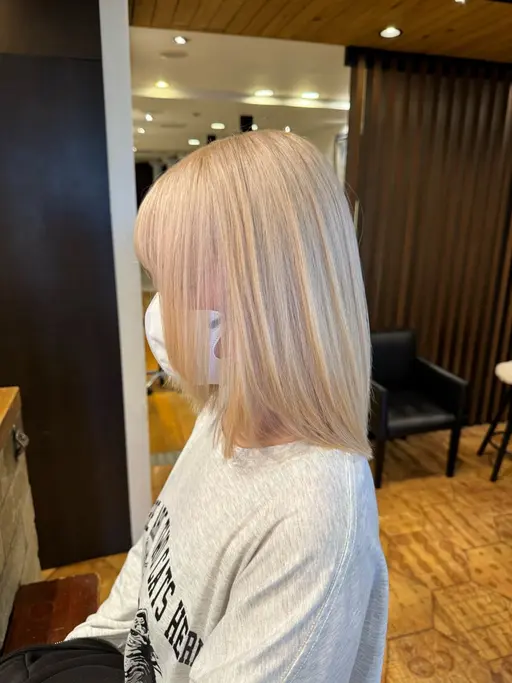 ブリーチカラー+トリートメント