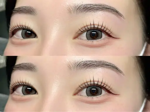 【ミニモ限定価格🉐】まつ毛パーマ＆アイブロウワックス🫧