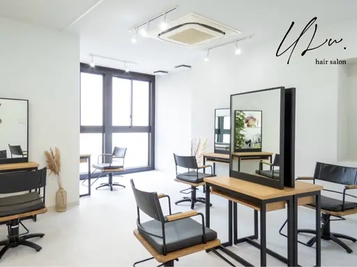 ULu. 岡山駅店 髪質改善トリートメント＆ハイトーンカラー