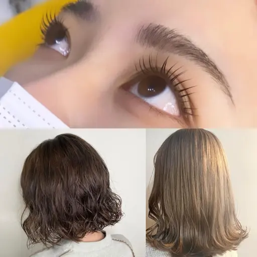 悩んだらこのクーポン🤏🏻´-💗オーダーメイドパリジェンヌ+HairMenu(お時間お値段Menuにより異なります)