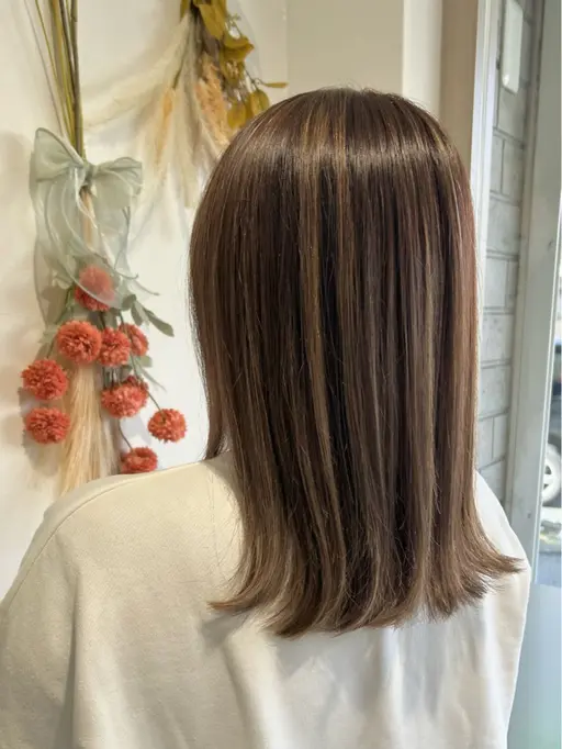 🌟カット+フルカラー(ブリーチなし)+クイックトリートメント🌟￥11,000