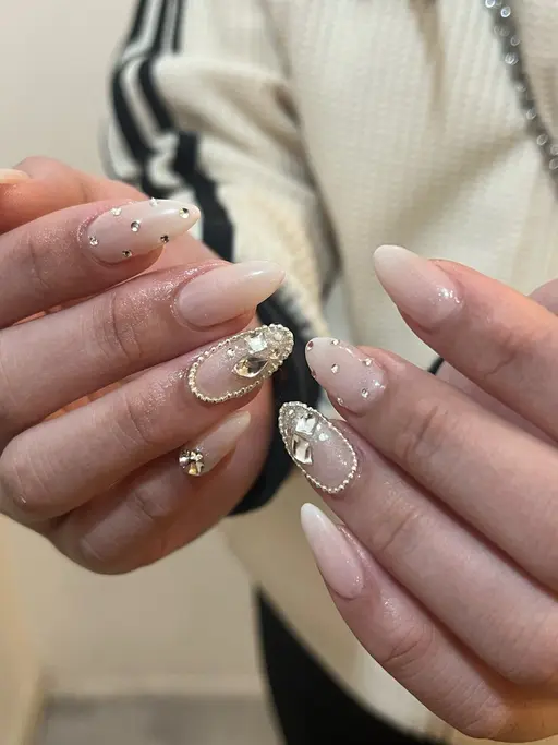 24日限定価格❗️【モデル】5本アート(他ワンカラー)✨