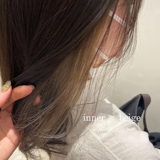 【女性限定】カット+艶感AVEDAカラー+インナーカラー🌺🍍