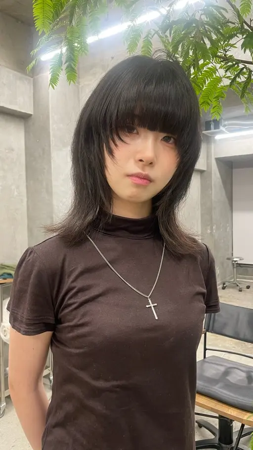 ウルフカット𖧷 ⁺.