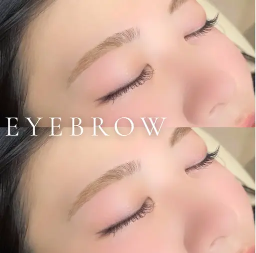 【🌟ミニモ限定🌟】アイブロウ(眉毛Wan脱毛+間引きカット+メイク)男女問わず大歓迎💕