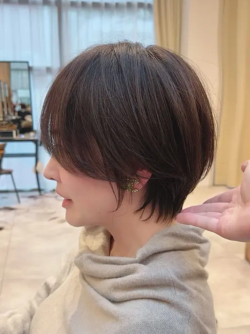 【1日限定一名様🎀♡】5センチ以上のバッサリカット流行りのゆるふわショートカット♡¥6,600→¥0✨