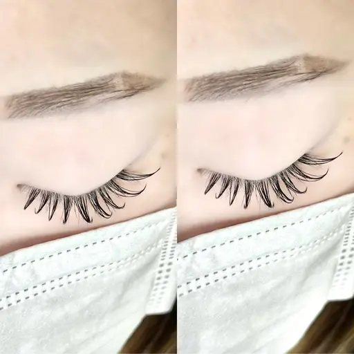 【12/25限定】《マツエク》フラットラッシュ100-120本（オフ込み）