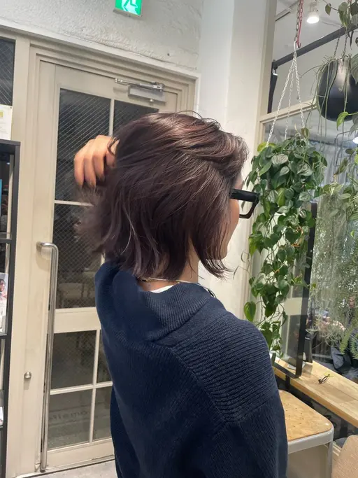 【1名様限定👀✨】カット＋ケアカラー＋オージュアクイックトリートメント(ロング料金なし)