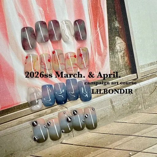 【3.4月限定🤍】ハンド定額アートコース 通常価格より最大¥2200off ✳︎✳︎✳︎ オフケア込み