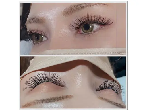 【オフ込み】 LEDマツエク フラットラッシュ160本11000円→8000円！！　束感仕上げ無料