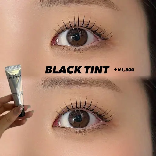 マスカラパーマ🐦‍⬛ブラックティント🎶