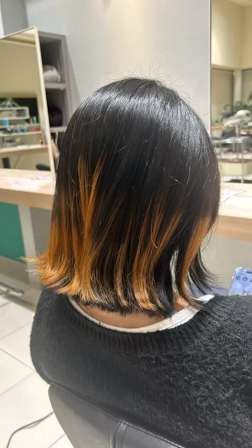 ブリーチカラー＋ブロー