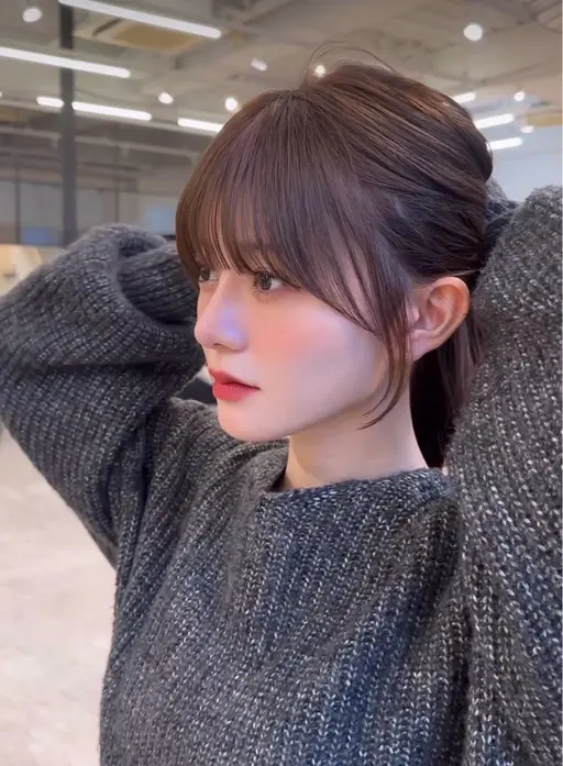 《人気No.1☝🏻❤️✨》ツヤカラー+似合わせ顔周りカット