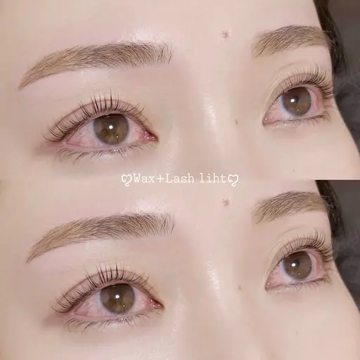 【自然な仕上がり】アイブロウスタイリング+パリジェンヌ