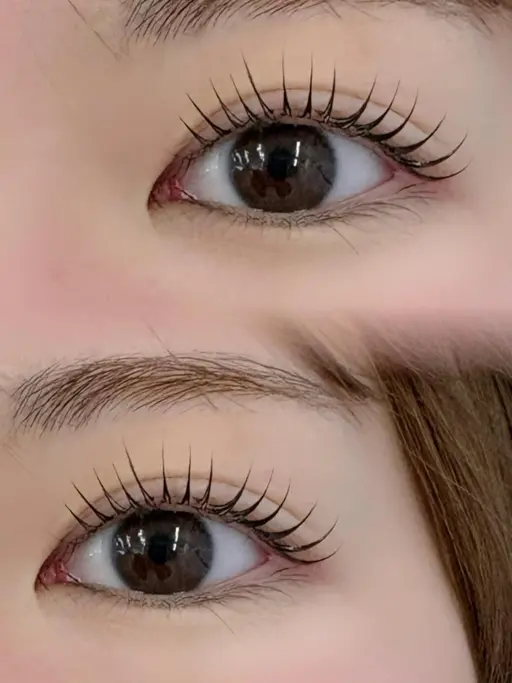 パリジェンヌ越え🎀のまつ毛パーマ👀