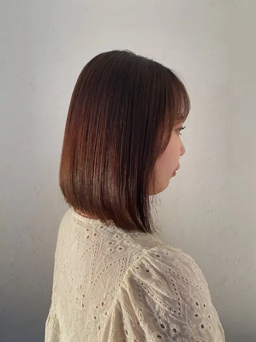 縮毛矯正　※再来のモデル様はInstagramのdmにてご予約お待ちしております☑️