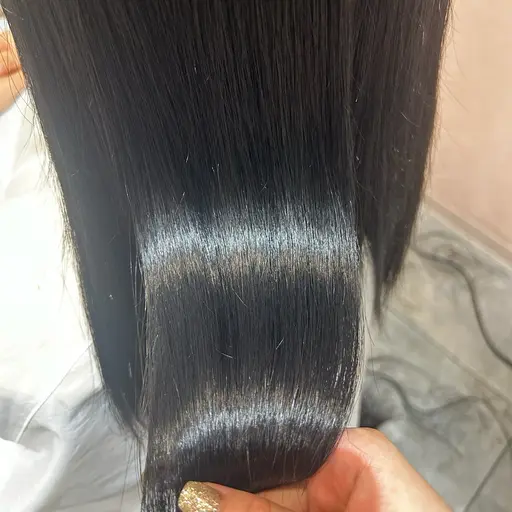 似合わせカット➕オイルカラー➕aujuaトリートメント🎀