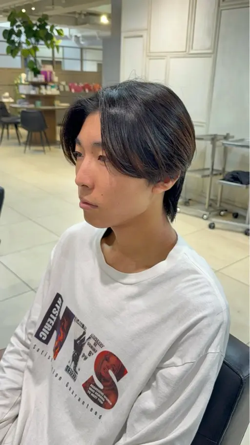 📸［撮影モデル限定メニュー］メンズカット＋セット撮影19時30分から長さ規定マッシュ以上の長さありの方