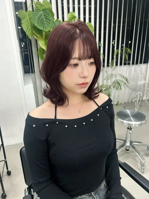 color 🌼ྀི＋似合わせcut ＋treatment🧴(ショート、ウルフ❌)