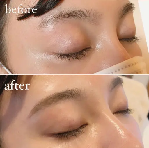 🌼アイブロウwaxスタイリング&眉毛メイク