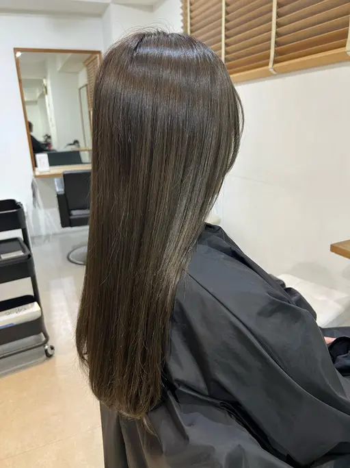 【🦋ミニモ限定🦋】カット+透明感カラー+トリートメント　＃顔周りカット#レイヤーカット