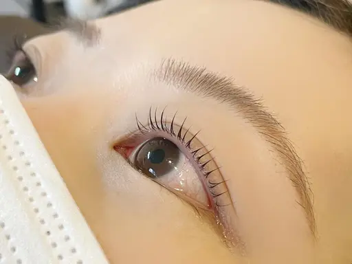 次世代まつ毛パーマ上(束間コーティング仕上げ)