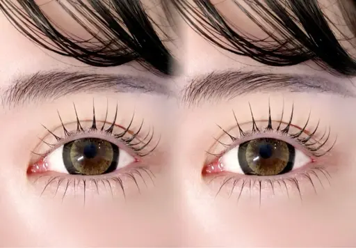 【下まつげパーマ】ナチュラルデカ目👀✨