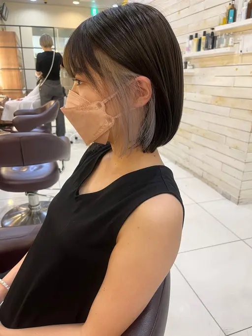 🤍チラ見え可愛い🤍イヤリングカラー🌈