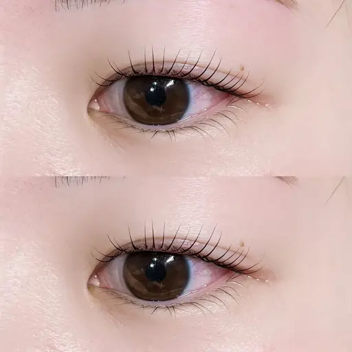 【豊富なデザイン♪】まつげパーマ上のみ（コーティング付き）×アイシャンプー