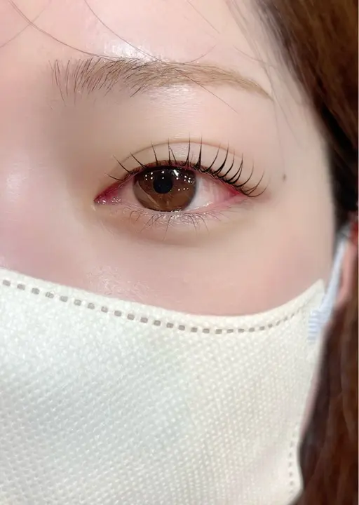 ⚠️練習モデル⚠️まつげパーマ(デザイン指定あり)