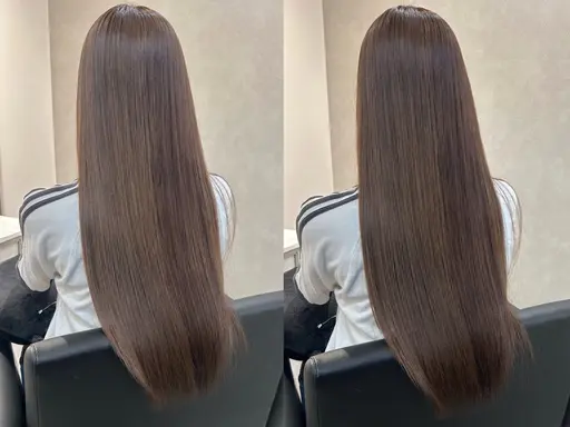 【1月2月限定メニュー】カット+最高級カラー+トリートメント💎【髪質改善/艶髪/韓国風】