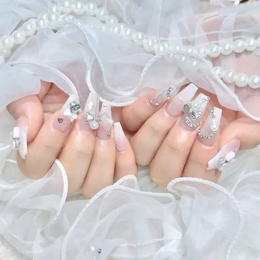 🉐期間限定🉐オフあり🍒持ち込みデザイン120分＋パーツつけ放題🎀お好きなだけ🎀