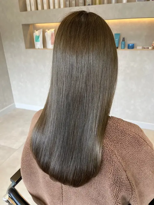 透明感ワンカラー💎➕髪質改善2stepトリートメント🪄