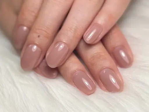 【Jrネイリスト】モデル施術 オフ込ワンカラー