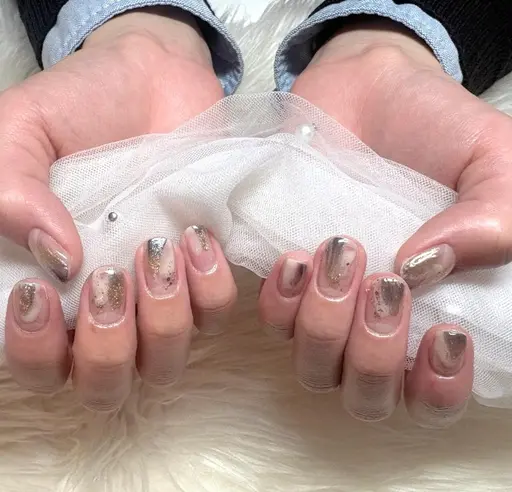 【ネイルモデル募集】30種類から選べる定額★シンプルアートコース⭐オフ無しの方はこちら⭐⠀⠀