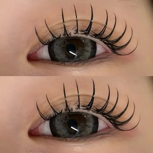 【1/16限定ゲリラクーポン】束感仕上げ付き♡上マツエク120本迄orラッシュリフト💕(他店オフ無料)