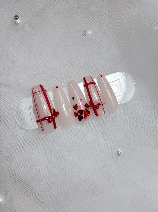 オフケア込✨自爪定額アート/デザインサンプルから選べる(フォトスナップにデザインあり)