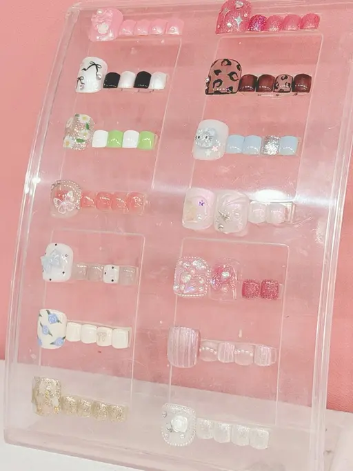 定額デザイン🩵フットオフなし　リクエスト予約受け付けておりません❌