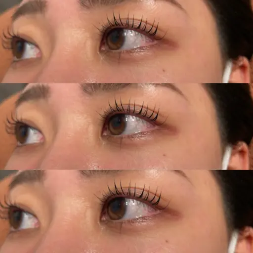 目元印象アップコース❗️パリジェンヌ風まつ毛パーマ&眉カット✨