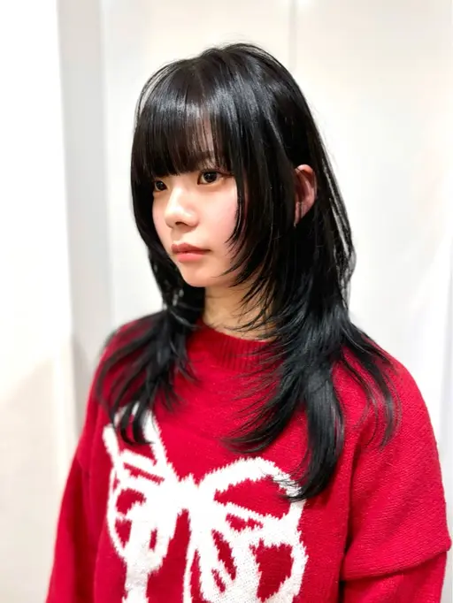 🦄似合わせレイヤーカット+1stepバイカルテトリートメント+ヘアスタイリング